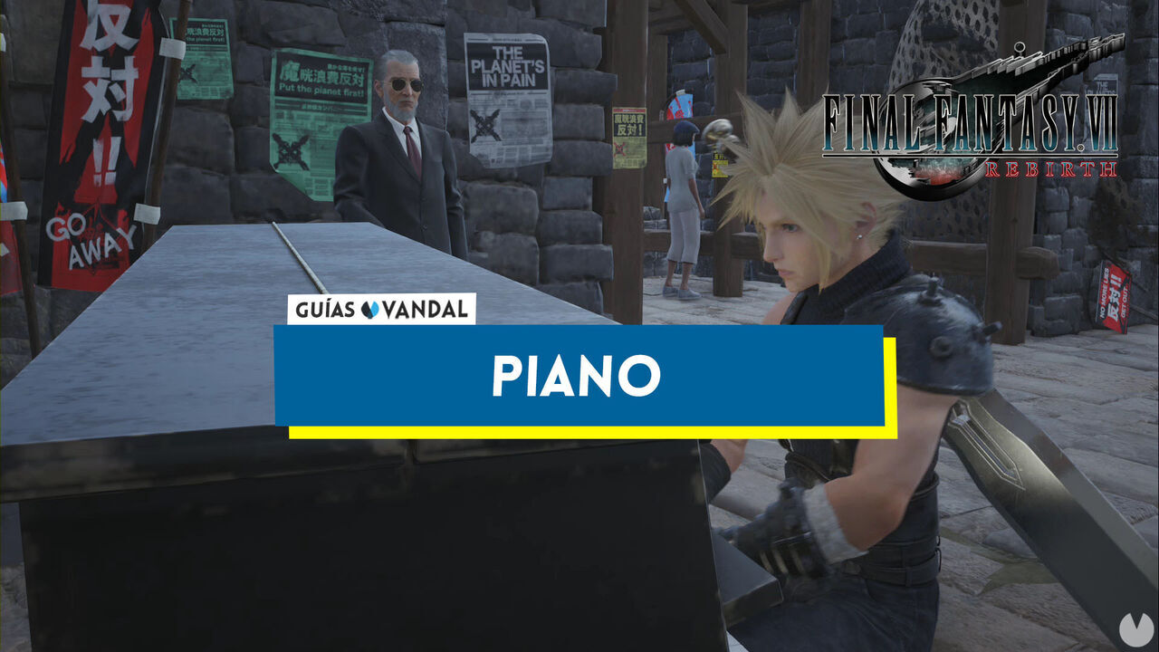 Todas las partituras de piano en Final Fantasy VII Rebirth y cómo tocarlas - Final Fantasy VII Rebirth