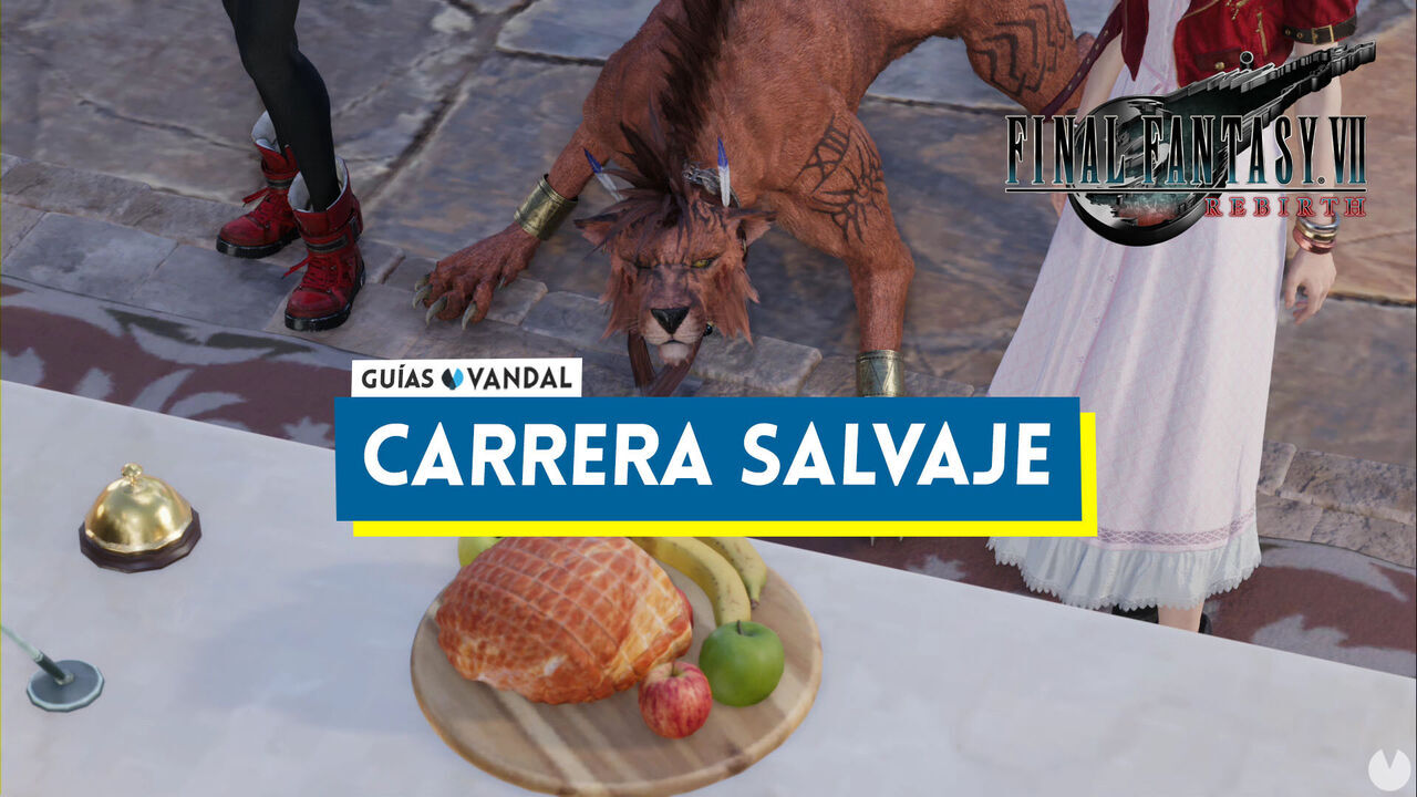 Carrera salvaje en Final Fantasy VII Rebirth cmo ganar y recompensas - Final Fantasy VII Rebirth