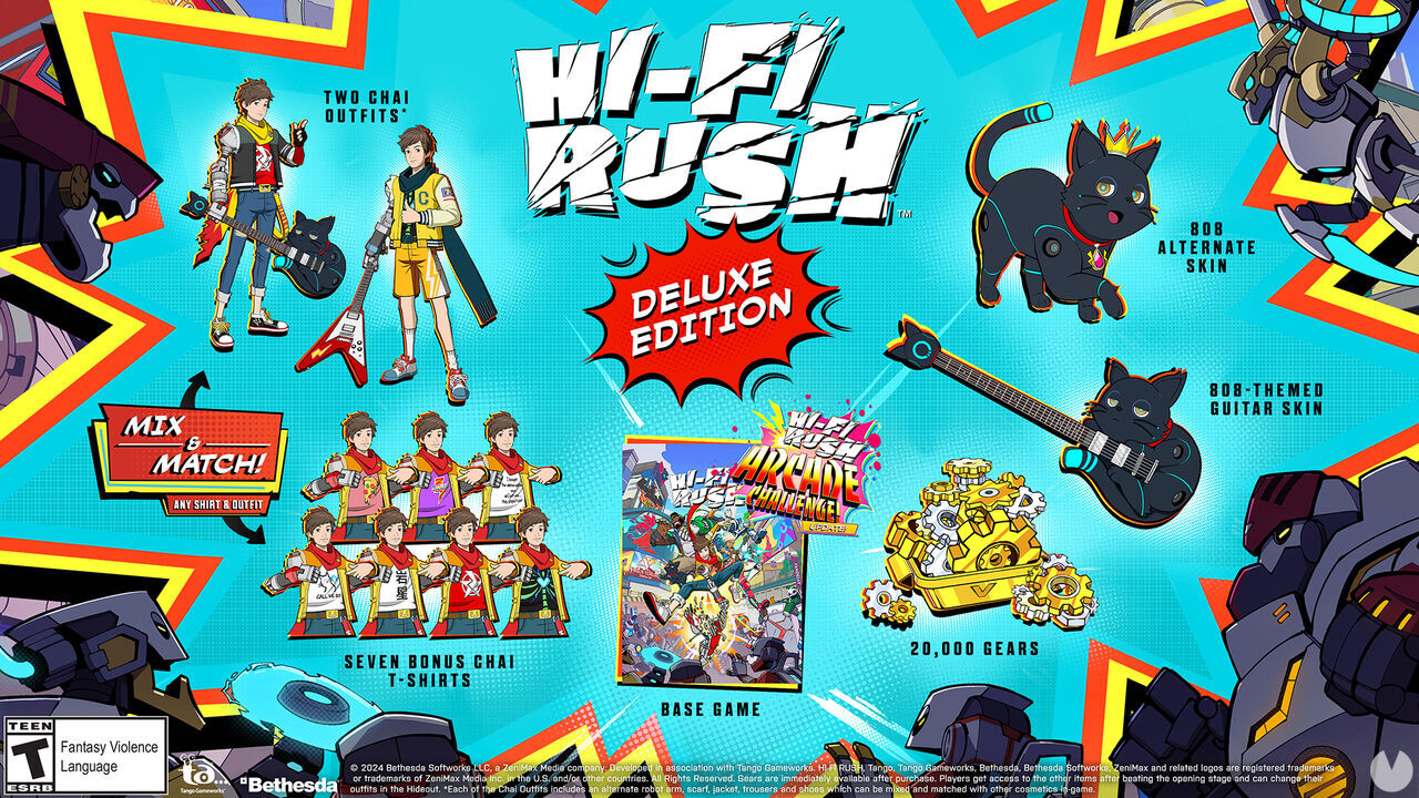 Ya sabemos cuánto cuestan los juegos de Xbox en PS5 y Switch: Precio y ediciones de Hi-Fi Rush, Pentiment.... Noticias en tiempo real