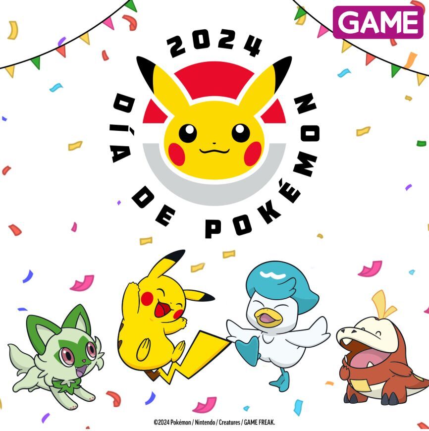 Celebra el Pokémon Day en GAME con promociones en productos y juegos de Pokémon