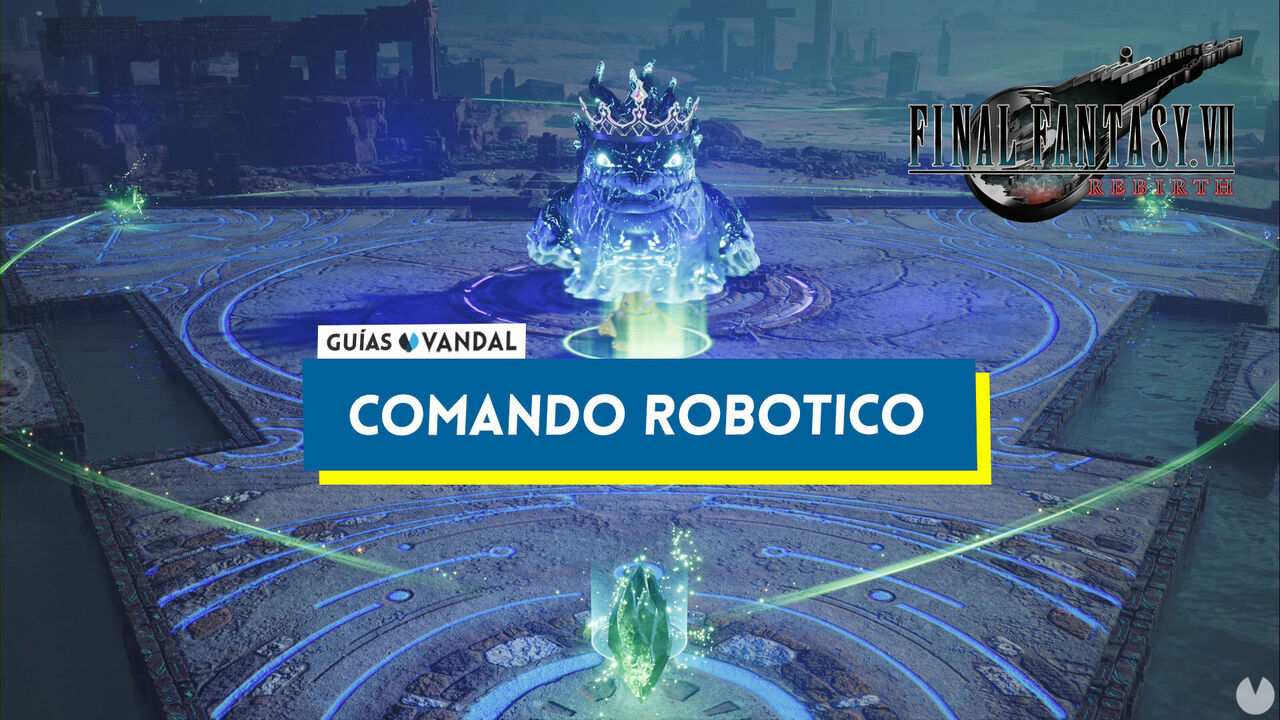 Comando robtico en Final Fantasy VII Rebirth: cmo ganar y recompensas - Final Fantasy VII Rebirth
