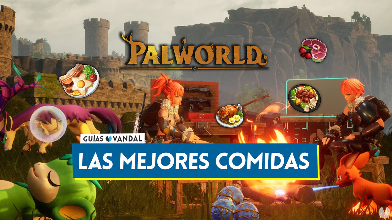 Palworld: Las mejores recetas de comida y cmo elaborarlas - Palworld