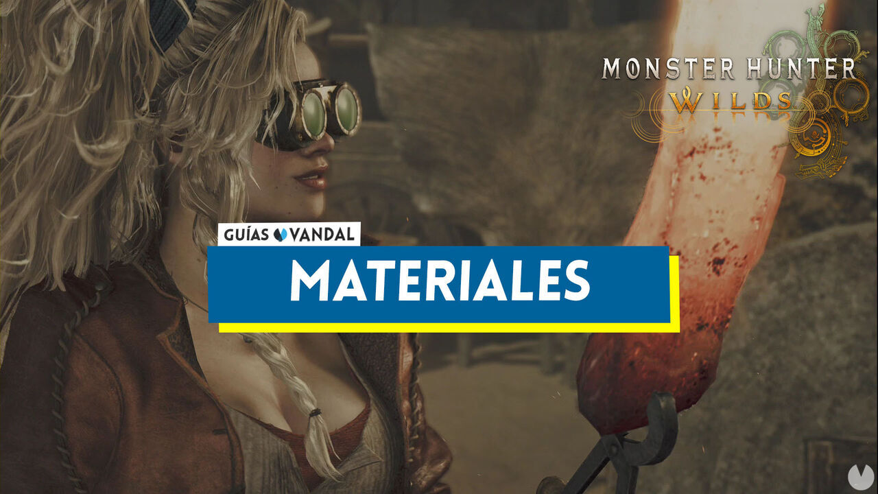 Monster Hunter Wilds: TODOS los materiales y cmo conseguirlos - Monster Hunter Wilds
