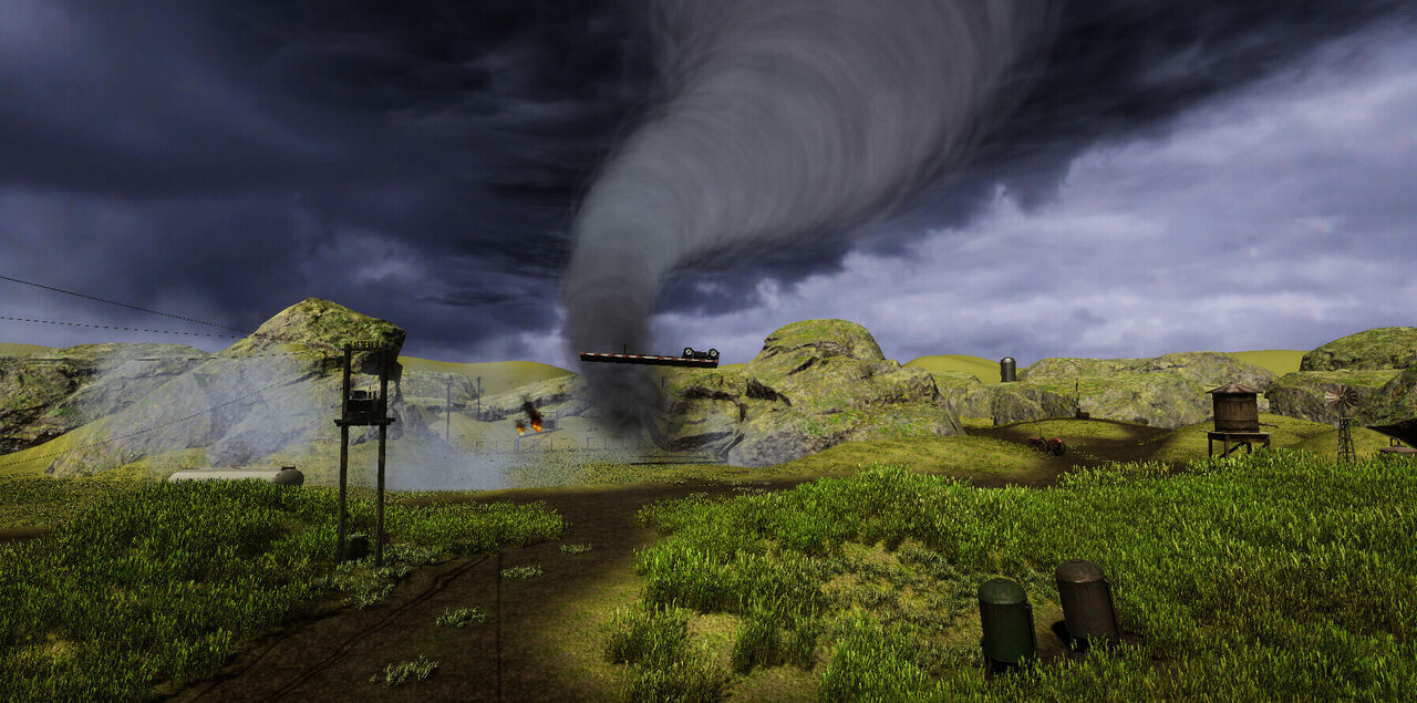 ¿Serías capaz de sobrevivir a un tornado? Este nuevo videojuego te desafía a ello