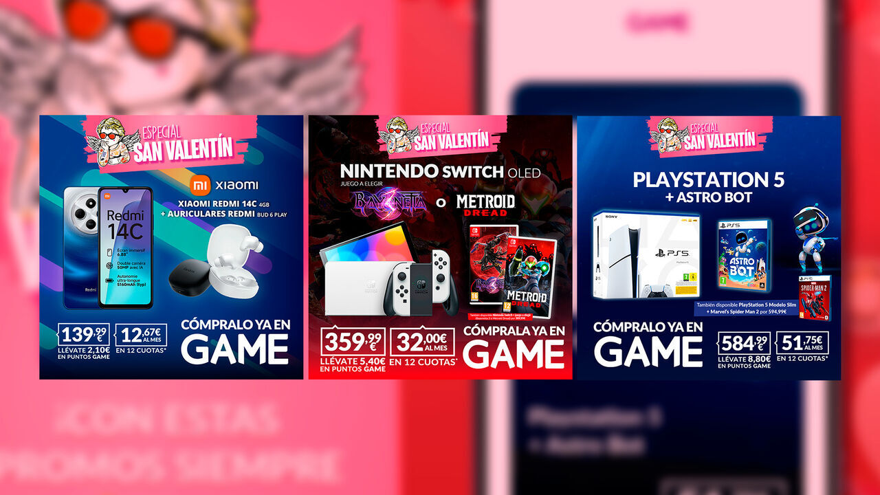 Descubre el especial de San Valentín en GAME con las mejores ofertas, sólo por tiempo limitado. Noticias en tiempo real