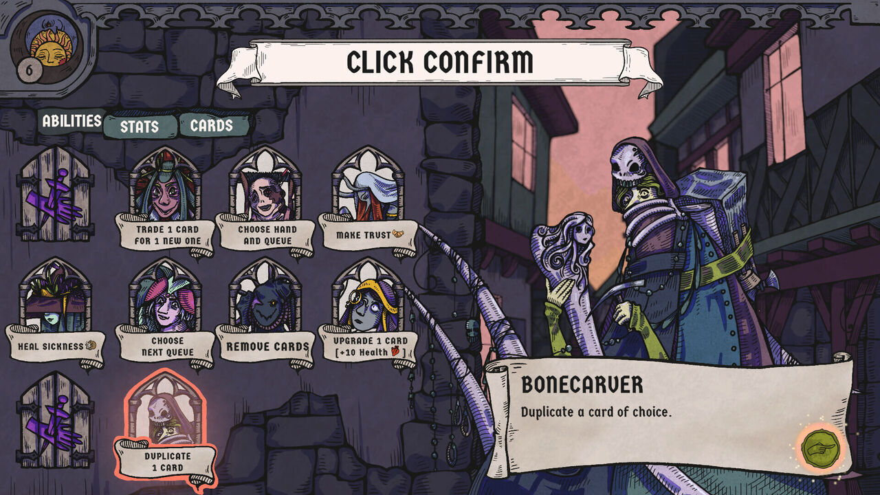 Como si Balatro y Bloodborne tuvieran un hijo: Tendrás que curar enfermedades con cartas de tarot en Bloodletter