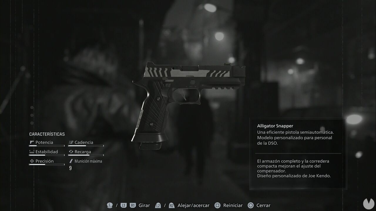 Resident Evil Requiem - Weapons, Alligator Snapper