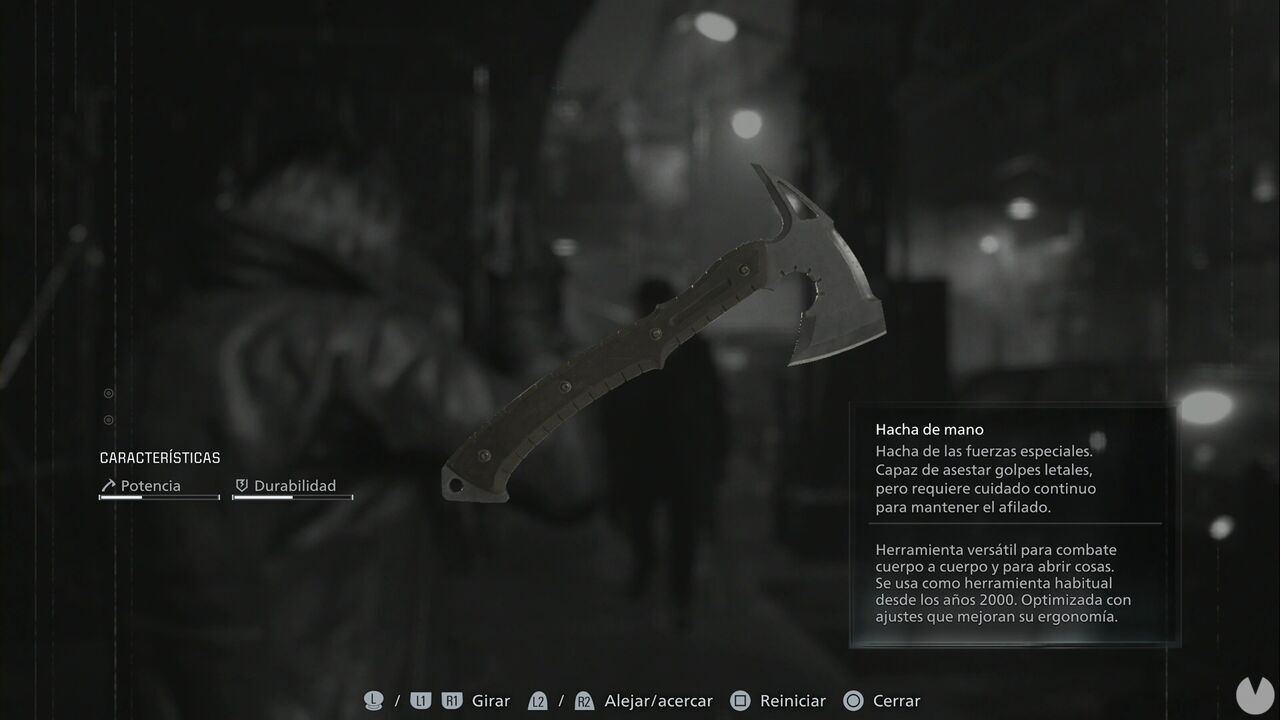 Resident Evil Requiem - Weapons, Hand Axe
