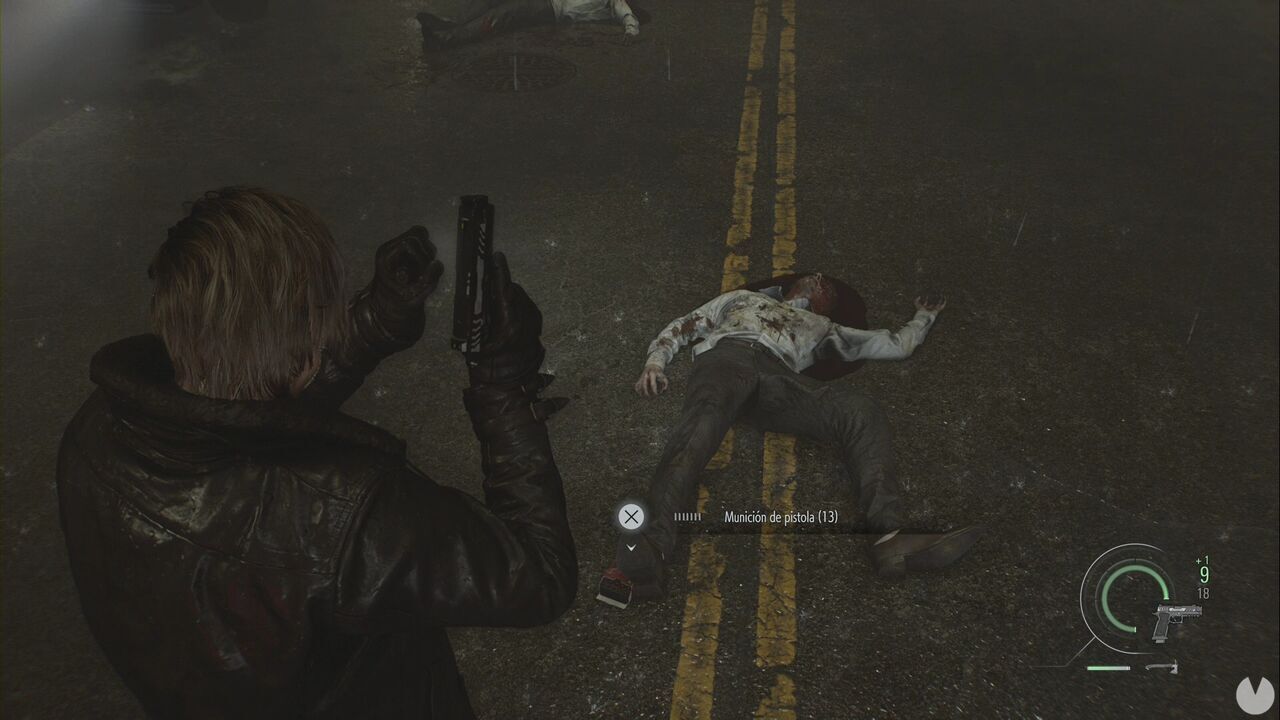 Resident Evil Requiem - Wrenwood Streets, ammo pack dropped by a defeated enemy