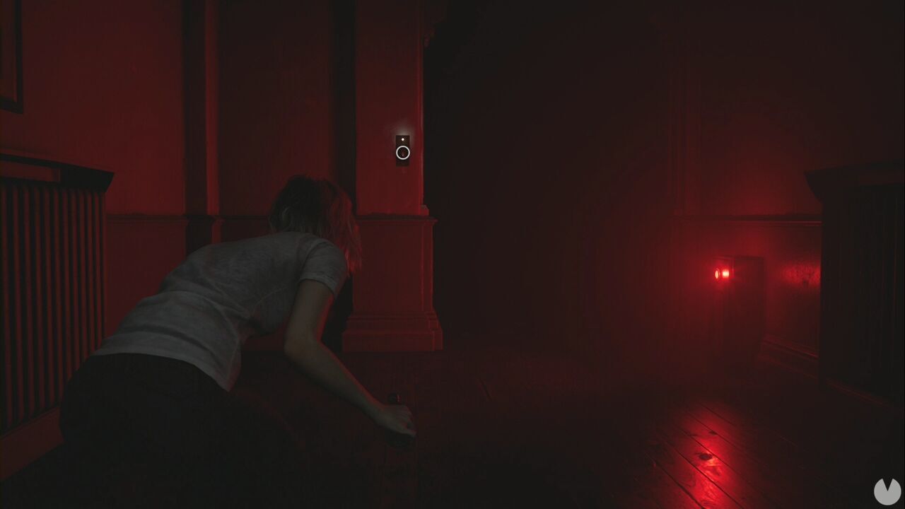 Resident Evil Requiem - Patient Center, red switch along the western hallway
