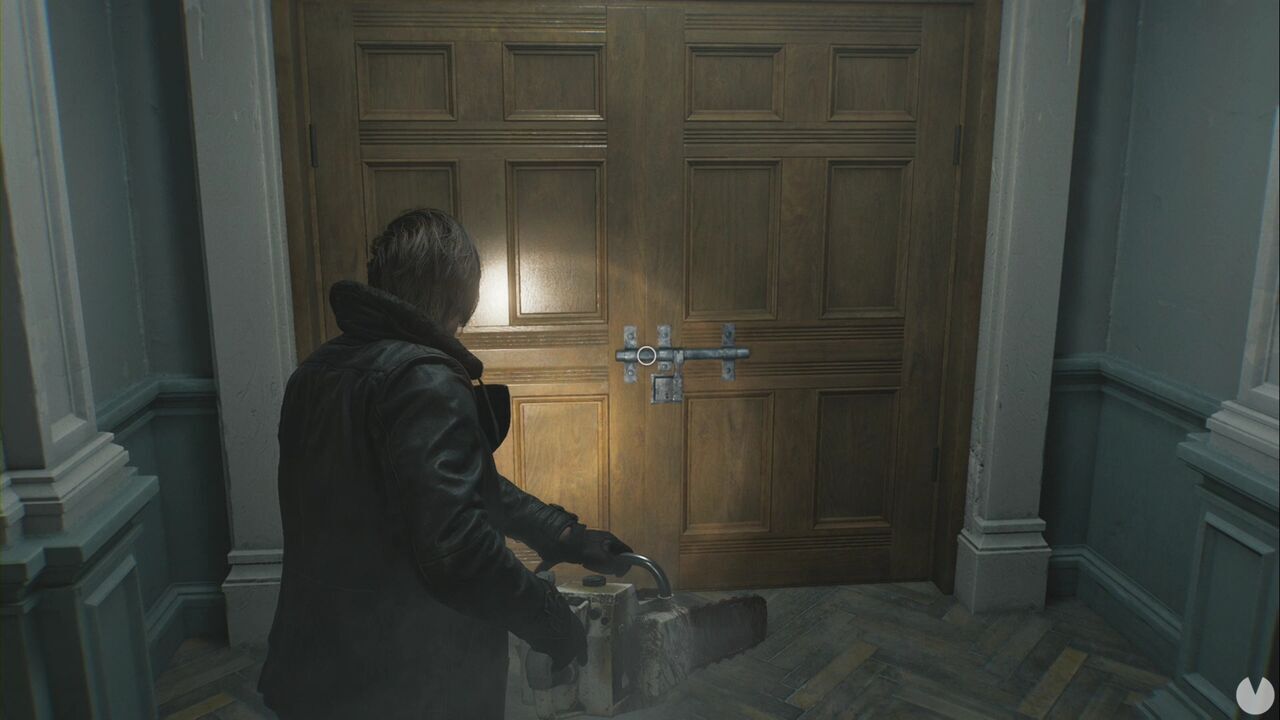 Resident Evil Requiem - Patient Center (II), barred door in the southern section of the Rehabilitation Unit