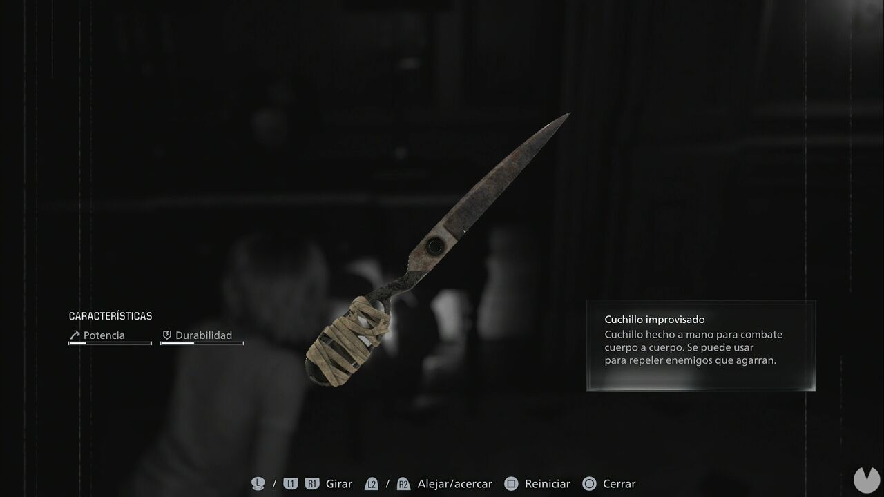 Resident Evil Requiem - Weapons, Improvised Knife