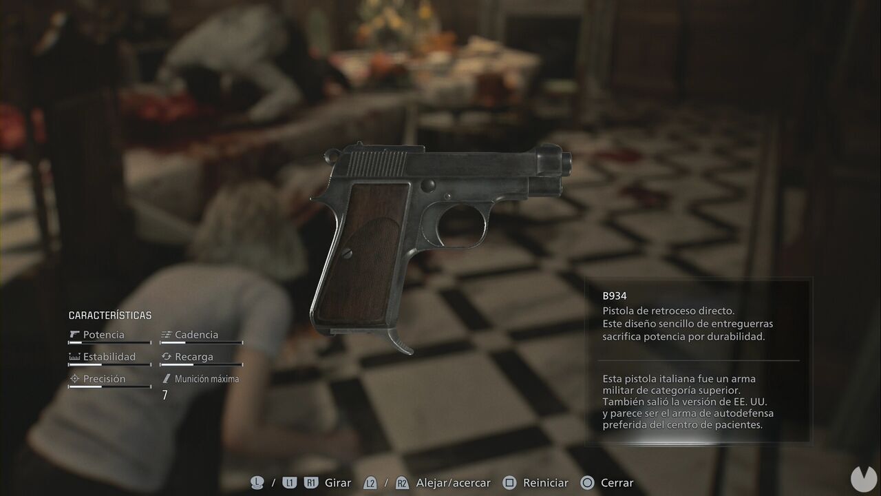 Resident Evil Requiem - Weapons, Grace's B934