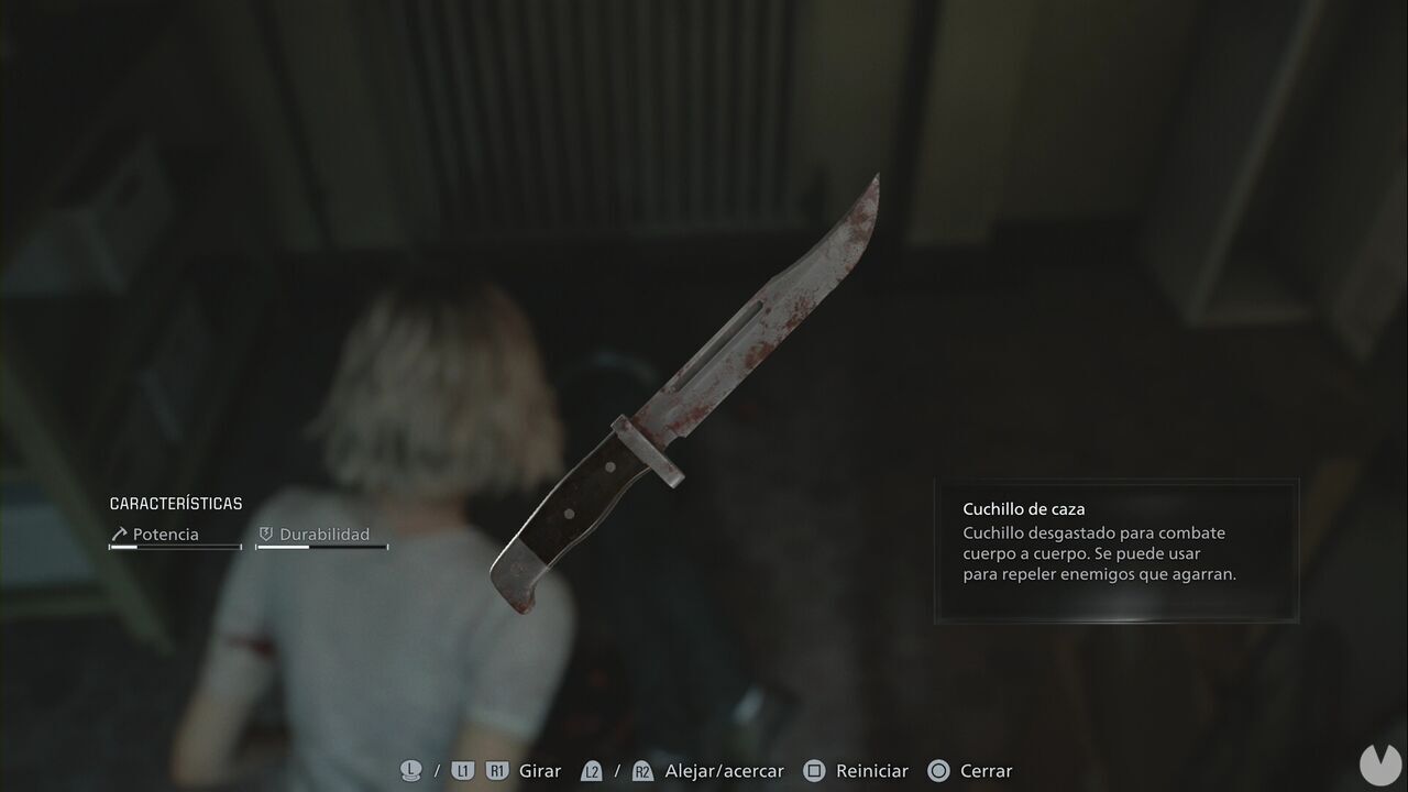 Resident Evil Requiem - Weapons, Hunting Knife