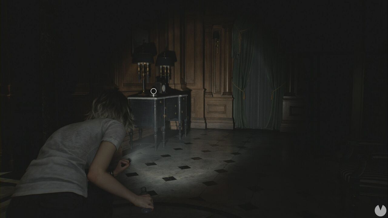 Resident Evil Requiem - Patient Center (III), Ink Ribbon on the dresser in the eastern section of the hallway north of the Kitchen