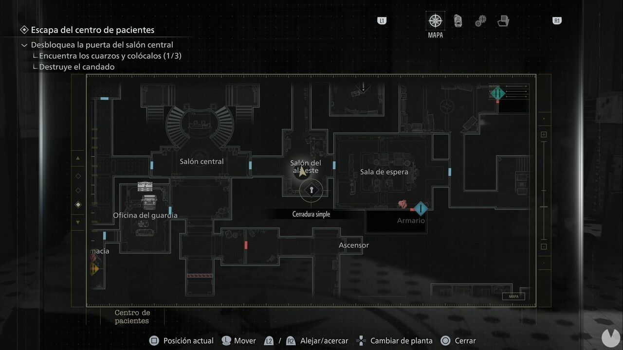 Resident Evil Requiem - Simple locks and Lock Picks in the Patient Center, lock in the East Wing Hall