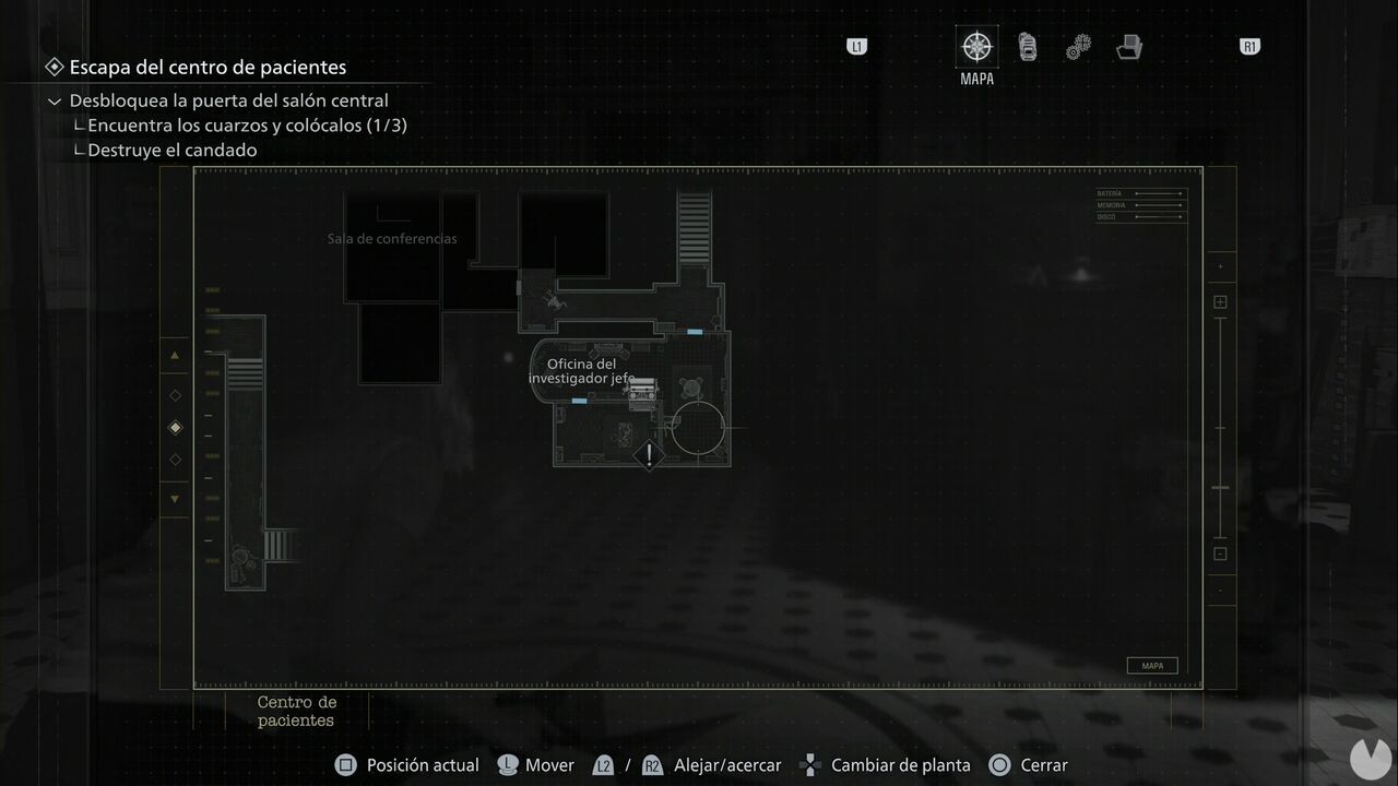 Resident Evil Requiem - Simple locks and lockpicks in the Patient Center, Chief Researcher's Office lockpick