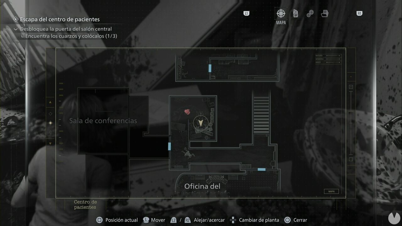Resident Evil Requiem - Care Center (III), location of the locker room on the second floor of the East Wing