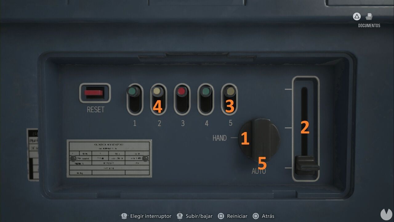 Resident Evil Requiem - Organ Transport Box puzzle, locking mechanism interface with solution instructions