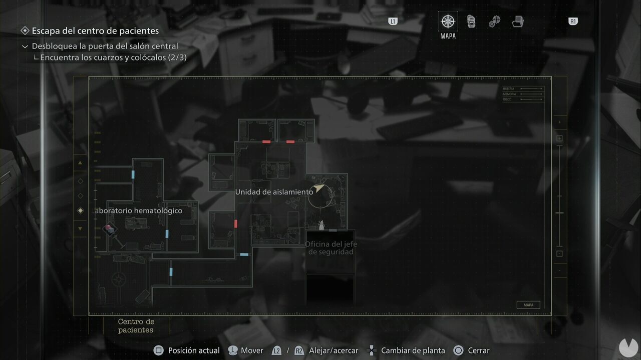 Resident Evil Requiem - Care Center (III), location of the office before the Security Manager's Office where two files can be found