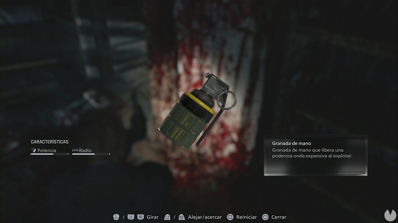 Resident Evil Requiem - Weapons, Leon's Hand Grenade