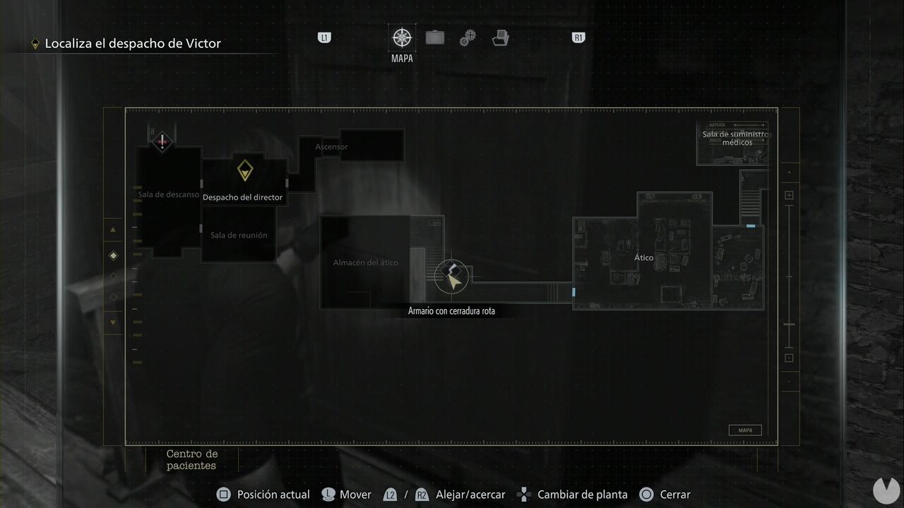 Resident Evil Requiem - Cabinets with broken locks in the Patient Center, location of the cabinet next to the Attic Storage