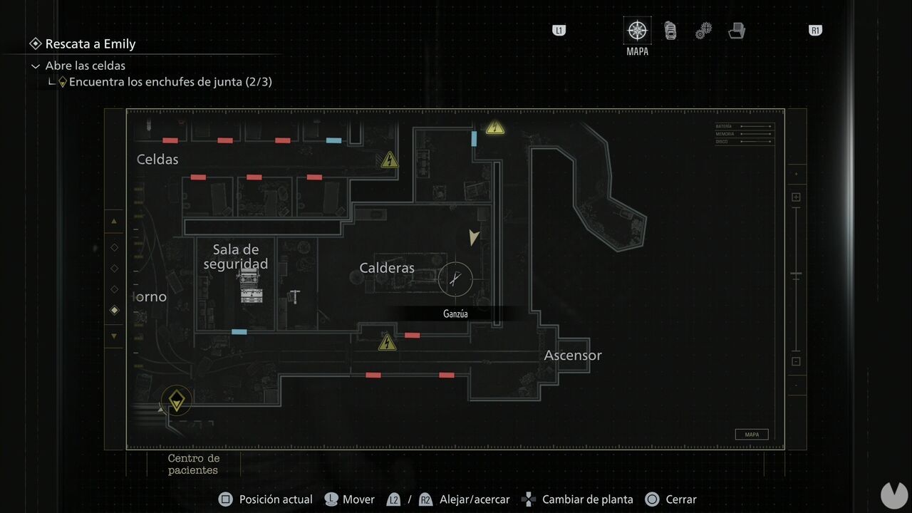 Resident Evil Requiem - Patient Center (V), location of the Lock Pick in the tunnel's Boiler Room