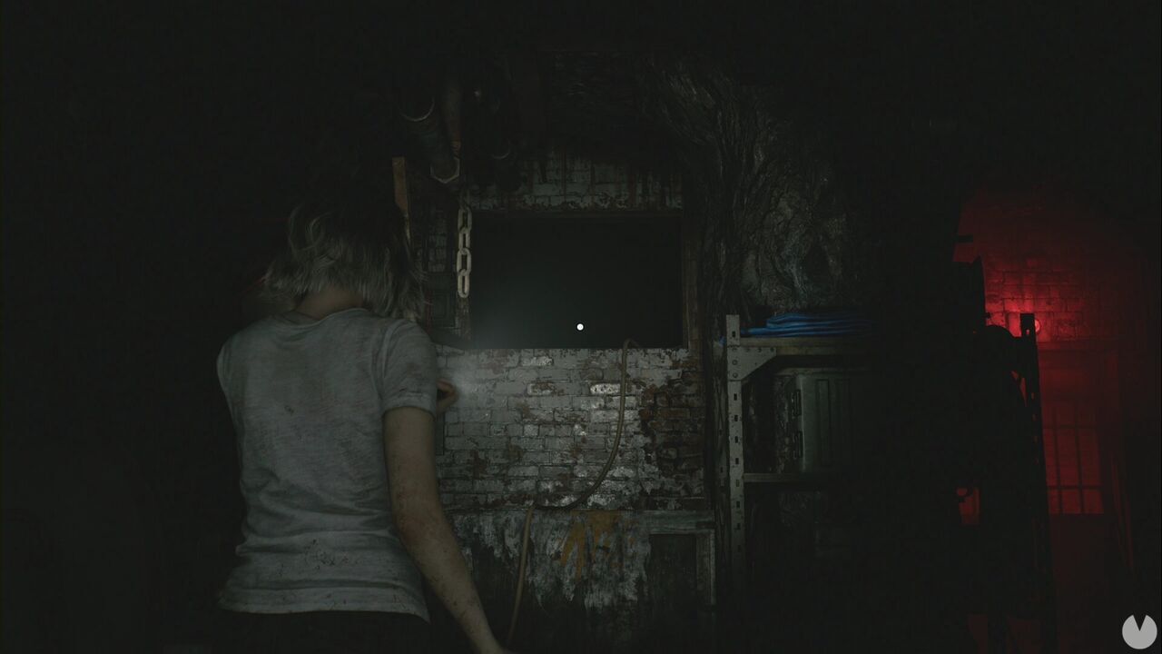Resident Evil Requiem - Patient Center (V), open window in the corner of the Workshop