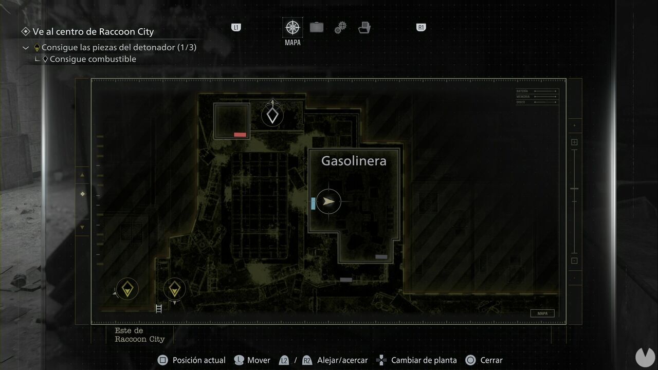 Resident Evil Requiem - Mr. Raccoon in East Raccoon City, location of the Gas Station store
