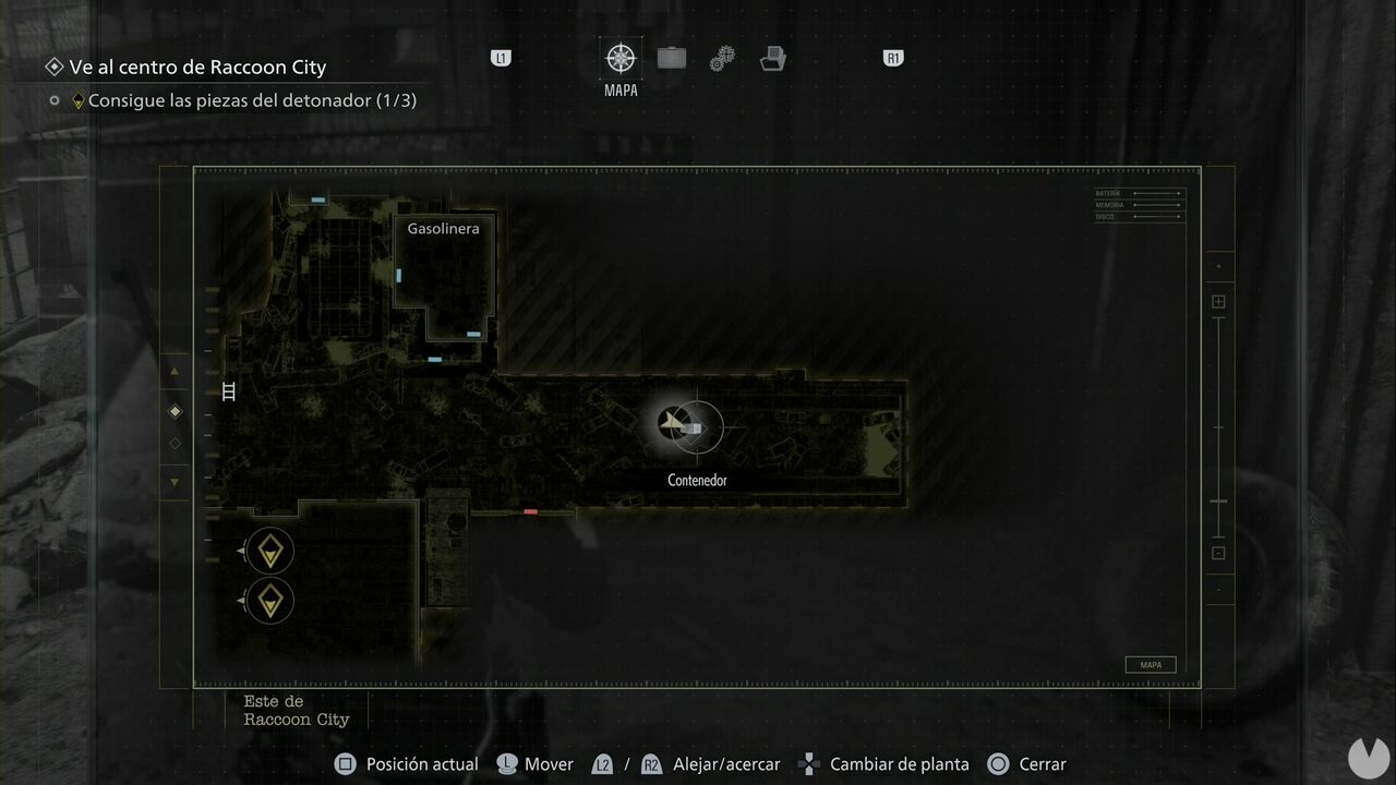 Resident Evil Requiem - BSAA containers, location of Container #03 on the street east of the Gas Station in East Raccoon City