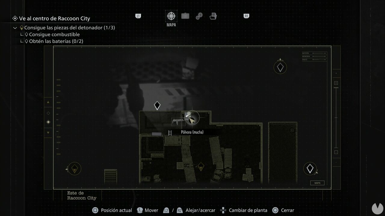 Resident Evil Requiem - East Raccoon City, location of the chest containing Gunpowder (Large) in the Underground Garage