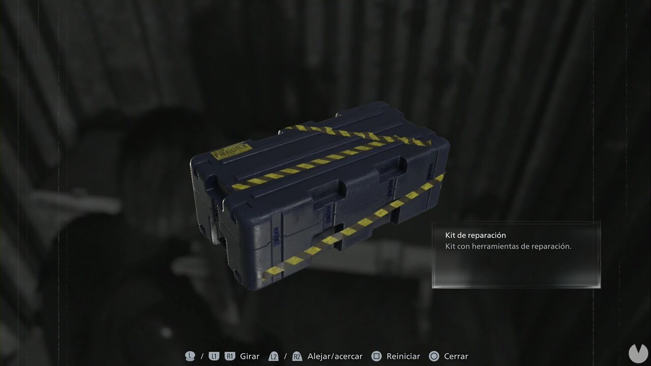 Resident Evil Requiem - East Raccoon City, Repair Kit in Leon's inventory