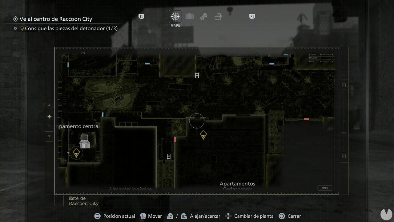 Resident Evil Requiem - East Raccoon City, location of the entrance to the Cedarbrook Apartments