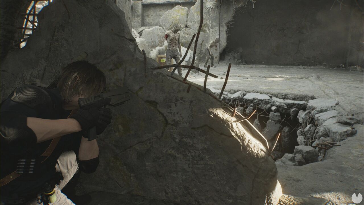 Resident Evil Requiem - East Raccoon City, zombies in the second section of the Grimstone Building rooftop