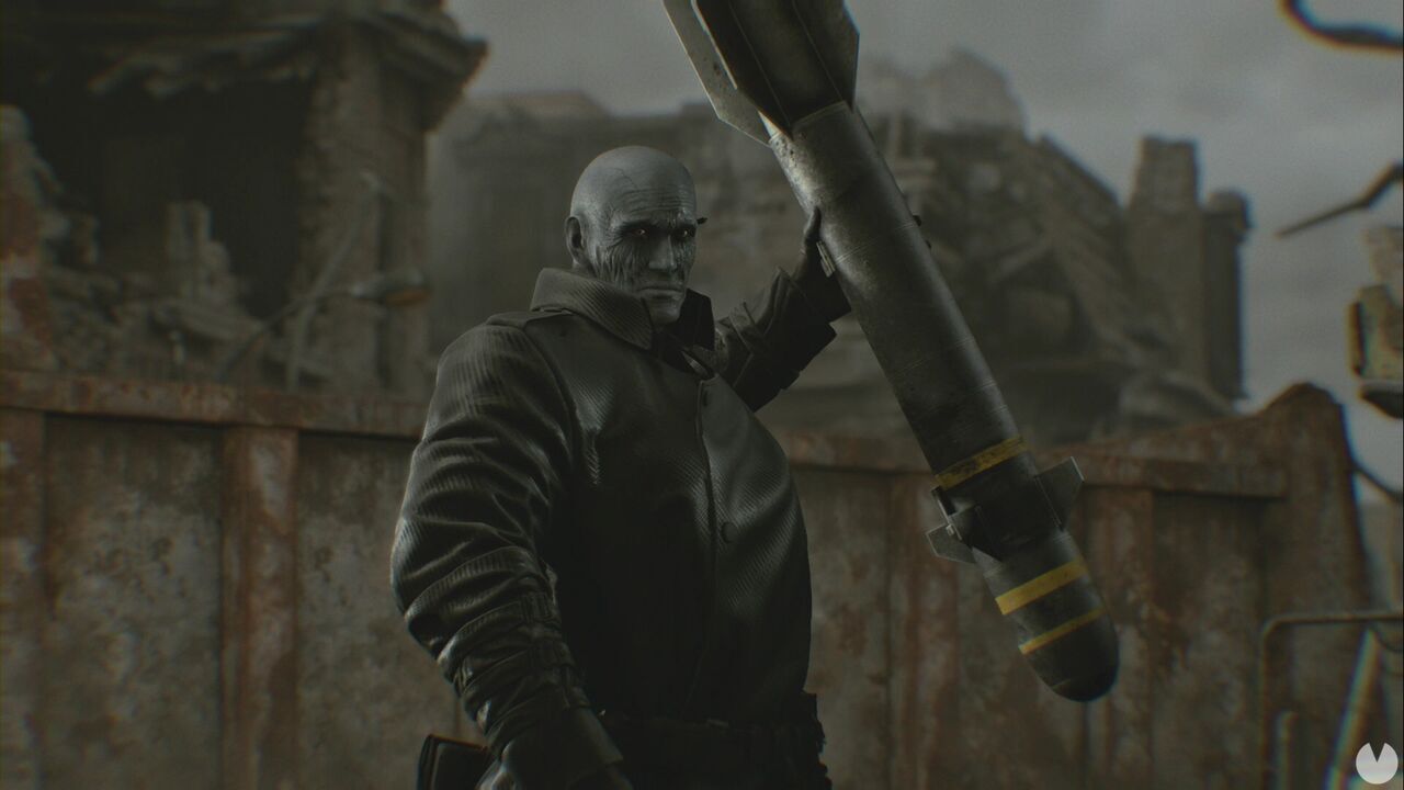 Resident Evil Requiem - R.P.D., the Tyrant attacks Leon again on the basketball court