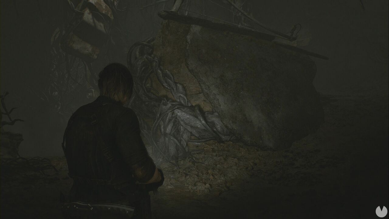 Resident Evil Requiem - The Abyss, junction in the pit area infested by Plant 43
