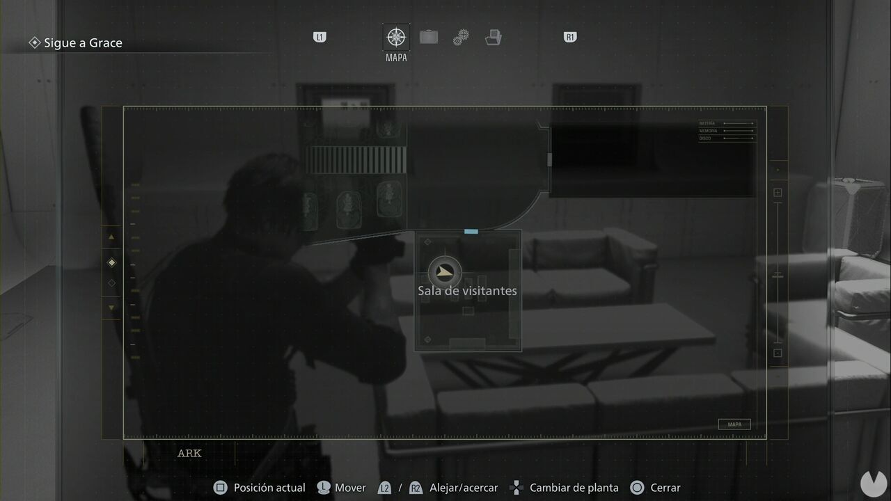 Resident Evil Requiem - ARK, location of the Visitor Room beyond the ARK Entrance