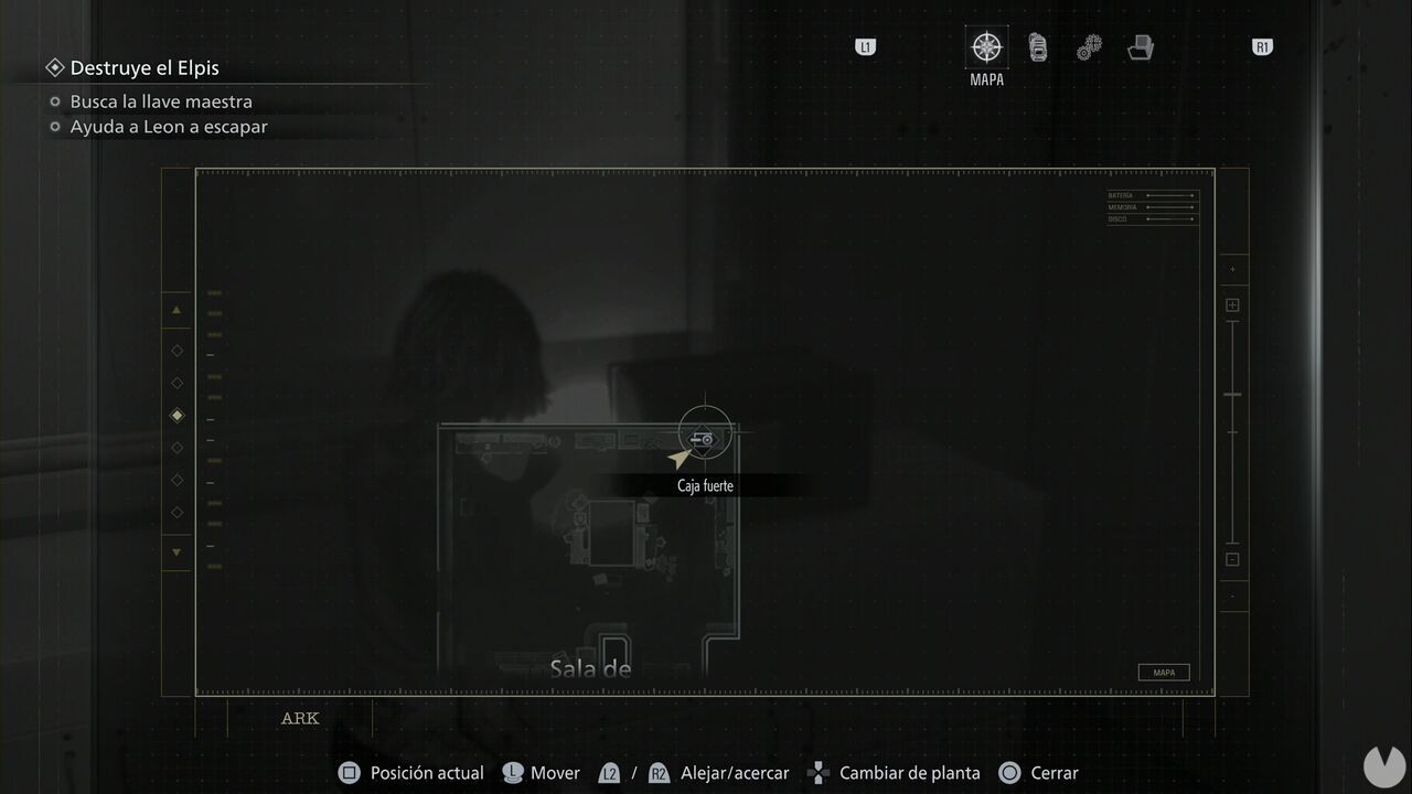 Resident Evil Requiem - Safes, location of the Sterilization Room safe in the northeast corner of the room
