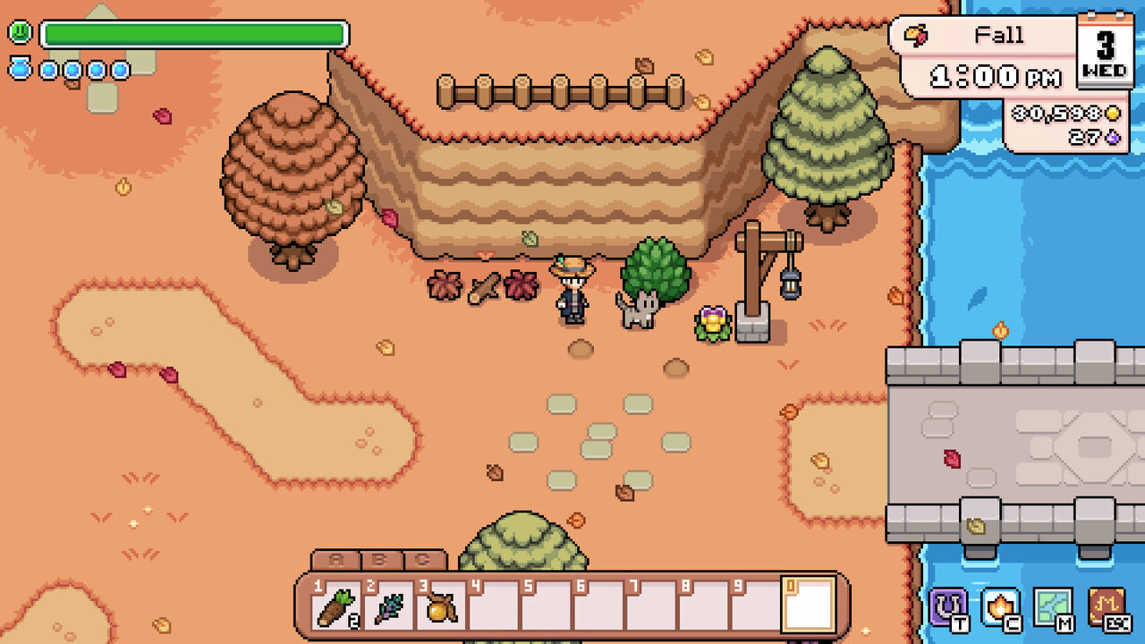 Es un Stardew Valley con magia y acaba de actualizarse en Steam disparando su número de jugadores