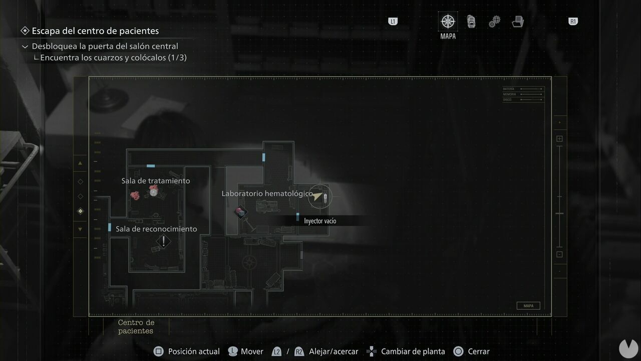 Resident Evil Requiem - Empty Injectors, location of the injector in the Hematology Lab