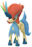 Pokémon Go - Pokémon singulares de Teselia: Keldeo forma Brío