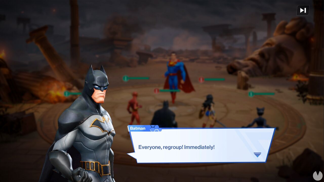 Warner Bros presenta DC Worlds Collide, un nuevo RPG gratuito para móviles con héroes y villanos de DC Comics