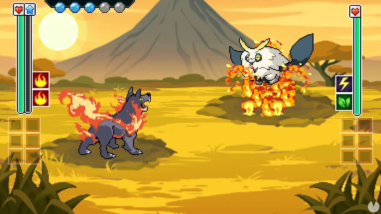 Es como un Pokémon clásico que llega mañana a Steam con más de 300 criaturas y posibilidad de jugar online