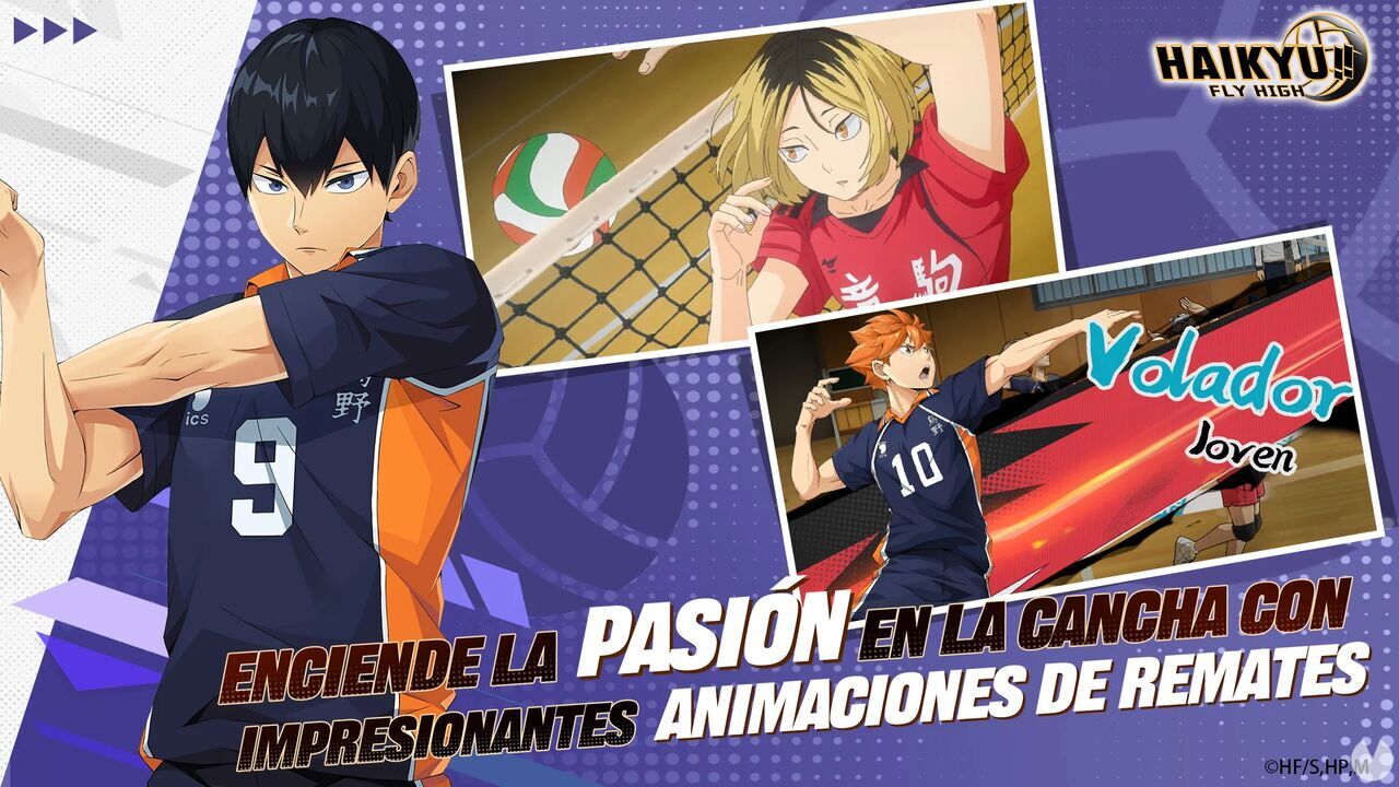 El anime de voleibol salta a tu móvil: Haikyu!! Fly High ya disponible en dispositivos iOS y Android