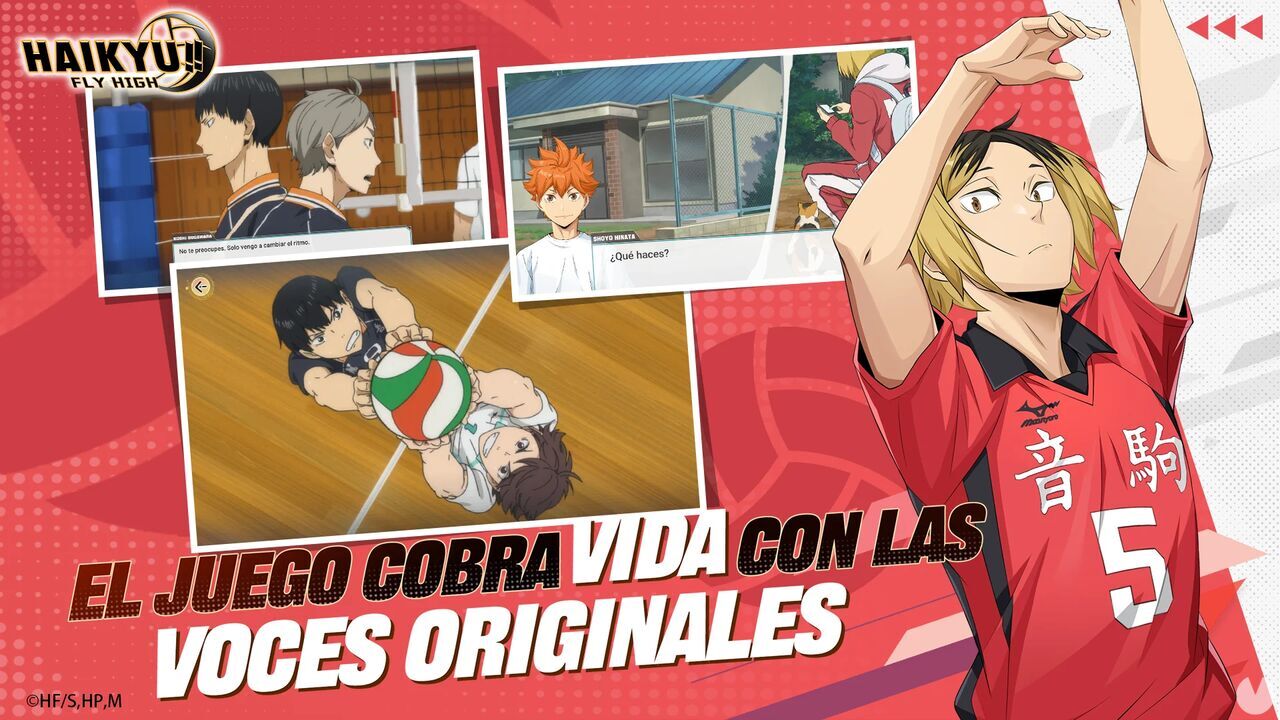 El anime de voleibol salta a tu móvil: Haikyu!! Fly High ya disponible en dispositivos iOS y Android