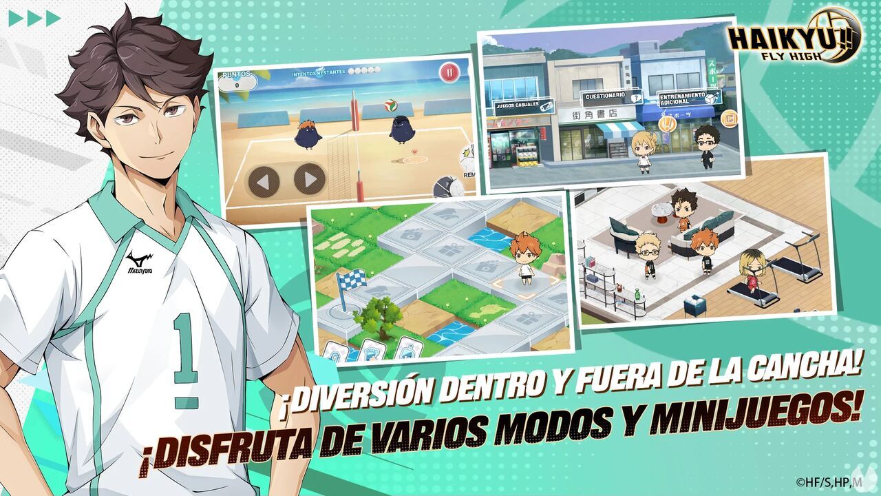 El anime de voleibol salta a tu móvil: Haikyu!! Fly High ya disponible en dispositivos iOS y Android