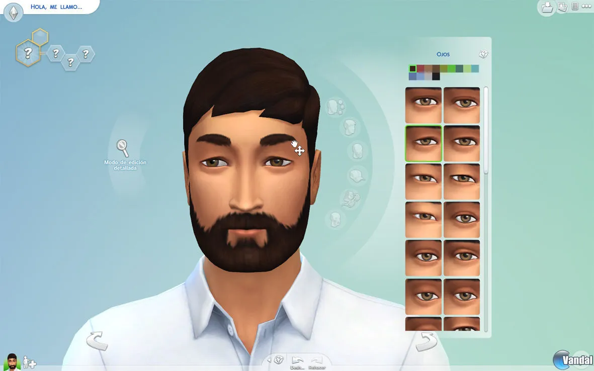 Cambiar A Un Sim Ya Creado Sims 4 Editor de personajes Los Sims 4 - Vandal