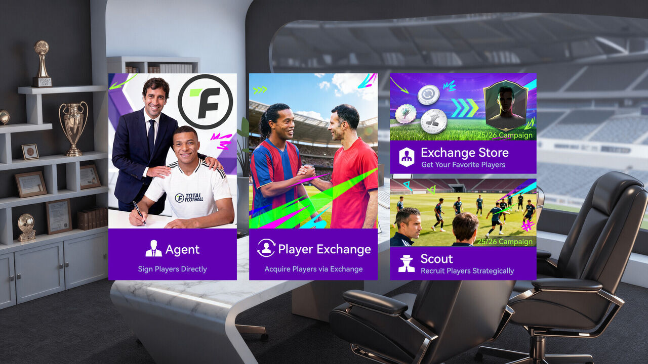 Total Football Online, un nuevo juego de fútbol gratuito, llegará a Steam con más de 4000 futbolistas reales