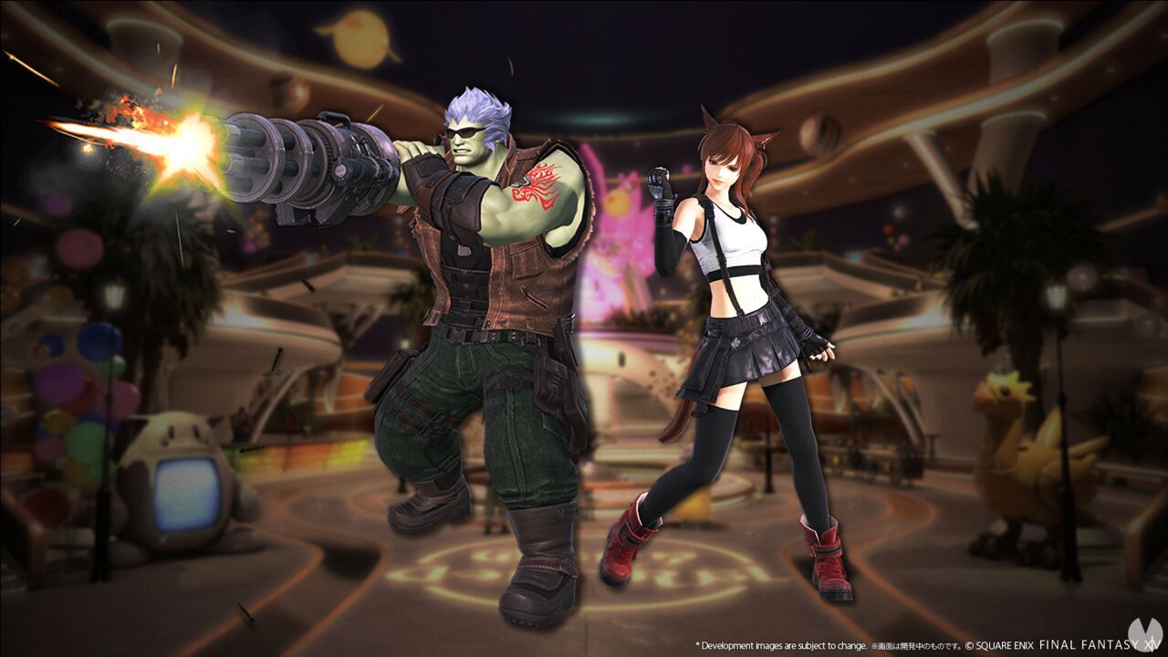Final Fantasy XIV: Evercold presenta su nueva clase, zonas y raids de Final Fantasy VII y Evangelion