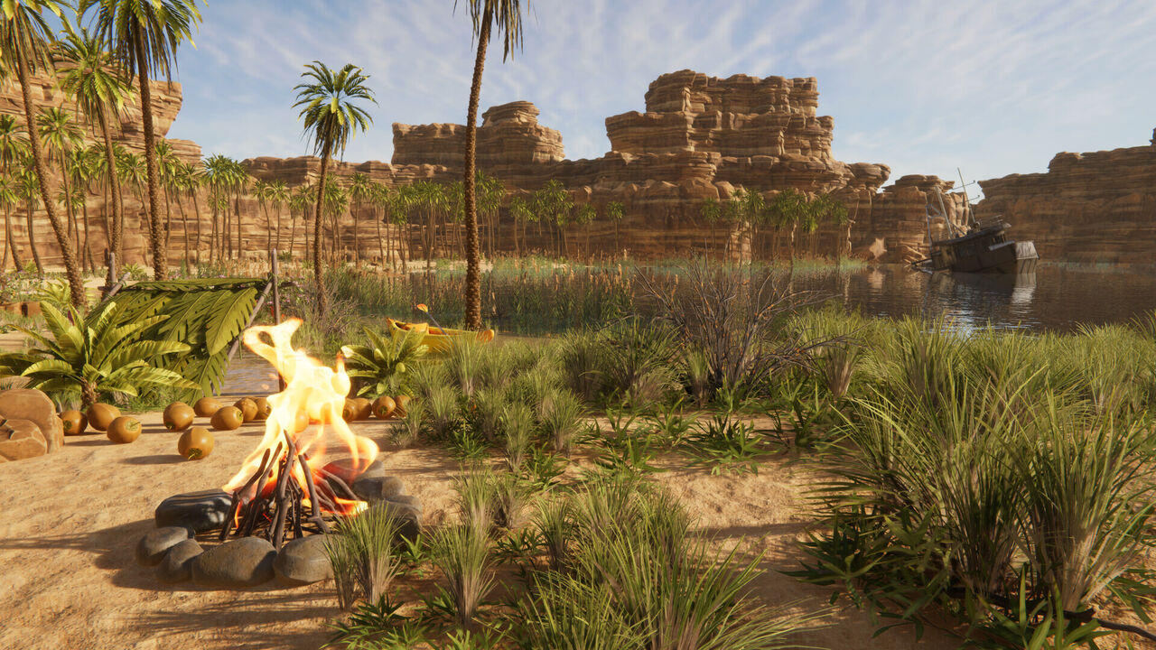 Stranded Deep 2 se muestra por primera vez y cambia las islas tropicales por un enorme desierto